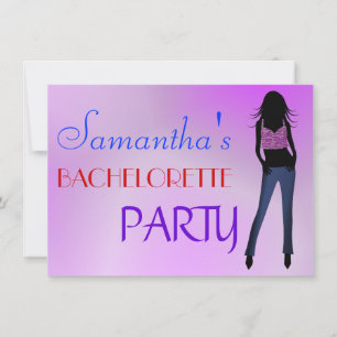 Bachelorette Party/Hens Nattinbjudan Inbjudningar