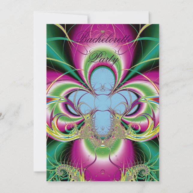 Bachelorette Party Inbjudan (Framsida)