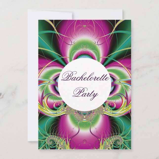 Bachelorette Party Inbjudan (Framsida)