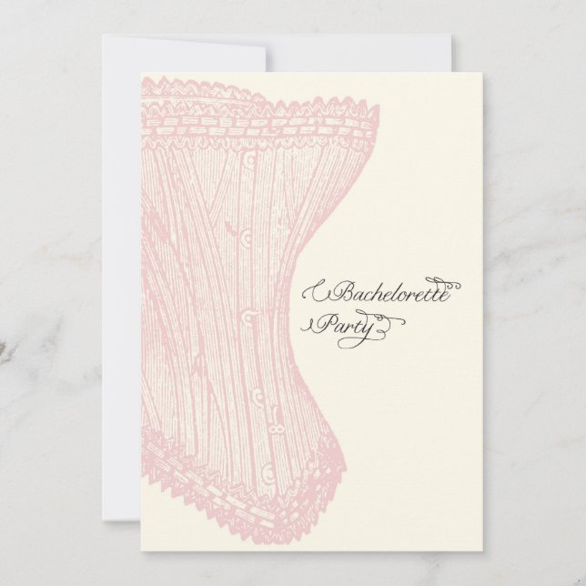 Bachelorette Party Inbjudan-Anpassningsbar Inbjudningar (Framsida)