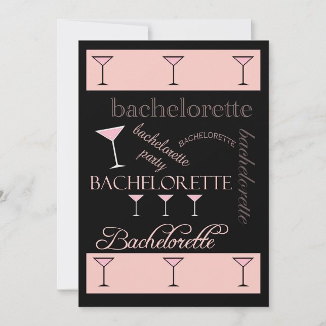 Bachelorette Party-inbjudan Inbjudningar (Framsida)