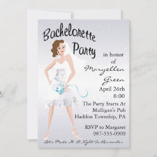 Bachelorette Party-inbjudan Inbjudningar