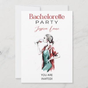 Bachelorette Party Inbjudningar