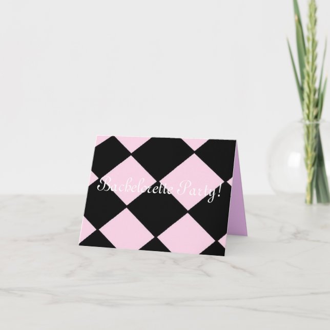 Bachelorette party! Inbjudningar (Framsida)