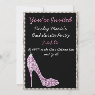 Bachelorette Party Inbjudningar