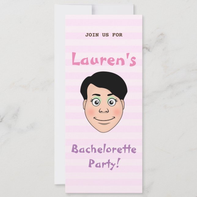 Bachelorette Party Inbjudningar (Framsida)