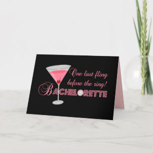 Bachelorette party kort