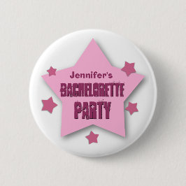 BACHELORETTE-PARTY med beställnings- Grunge V08 Knapp