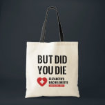 Bachelorette Party, men dog du? Favoritfack Tygkasse<br><div class="desc">Jag beklagar ingenting Bachelorette Party Hangover Kit Lägg till en roligt av färg och stil till dina bröllop eller möhippor. En möhippa-favoritsäck är ett underbart tillägg till party-planeringen. Dessa unika säckar kommer lätt att användas som gåva och kan som en vacker dekoration på ditt bröllopsmottagning eller din möhippa. Perfekten är...</div>