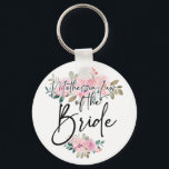 Bachelorette Party Mor-in-law Bride Matchin Nyckelring<br><div class="desc">Bachelorette Party Mor-in-law Bride Matching Bröllop</div>
