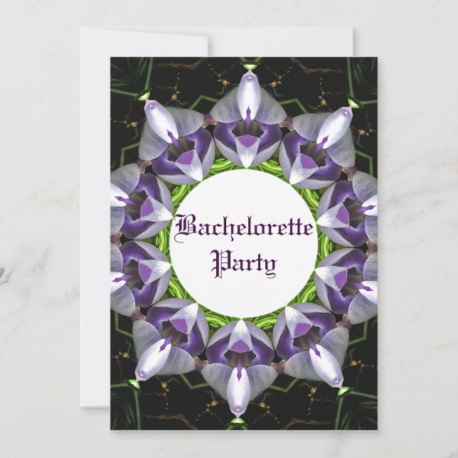 Bachelorette Party Personlig Inbjudan (Framsida)