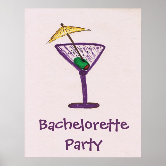 Bachelorette Party Poster (Framsidan)