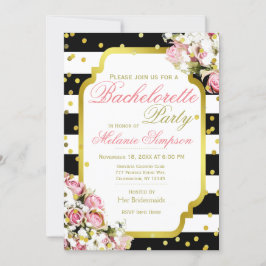 Bachelorette Party | Rand och Konfetti Inbjudningar