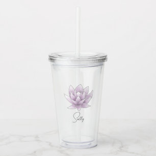 Bachelorette Party Rosa Lotus Personlig Namn Take Away Mugg