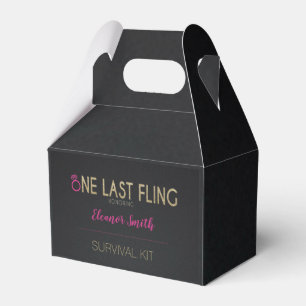 Bachelorette Party Survival Kit, Hens Party Presentaskar