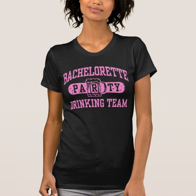 Bachelorette Party Tee Shirt (Framsida)