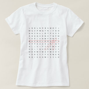 Bachelorette Party Time Roligt Ord Find Bröllop T- T Shirt
