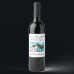 Bachelorette Party Vin Label - Charleston Helg Vinflaska Etikett<br><div class="desc">Fira kärlek, skratt, och ett oförglömligt helg med vår charlestontemerade anpassningsbar vin, designade endast för möhippor! Denna pulserande och snyggt-etikett har en lekfull nod till skon att bli med frasen "Future Mrs Smith & the Sip Squad", som skapar den perfekten tillbehör för ditt vin flaskor under dina flickors resa. Den...</div>