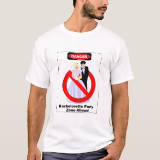 Bachelorette Party Zon Ahead Tee Shirt