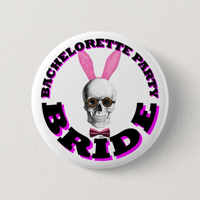 Bachelorette partybrud knapp (Framsida)