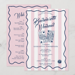 Bachelorette-resa Itinerary Bach Weekend Casino Ro Inbjudningar