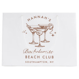 Bachelorette Retro Brown Cocktail