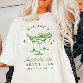 Bachelorette Retro Modern Minimalist Bridesmaid T Shirt