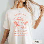 Bachelorette Retro Modern Minimalist Bridesmaid T Shirt<br><div class="desc">Bachelorette Retro Modern Minimalist Bridesmaid</div>