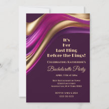 Bachelorette:s sista fluga före Ringar-