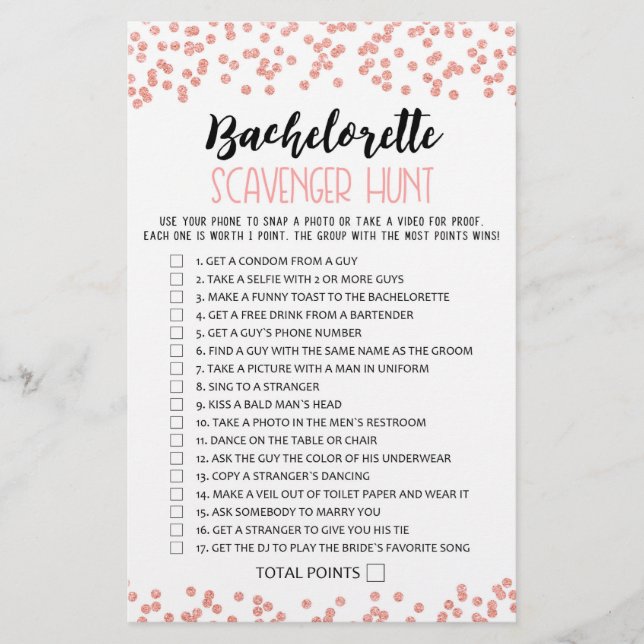 Bachelorette Scavenger Hunt Hen Party (Framsida)