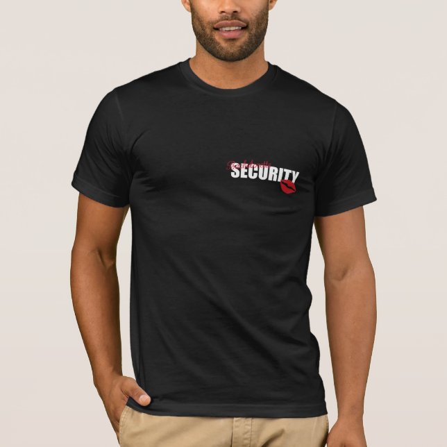 Bachelorette Security T-shirt (Framsida)