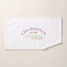 Bachelorette Spa Day Towels