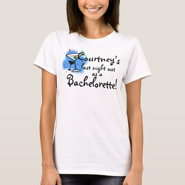 Bachelorette Tanktop T-shirt (Framsida)