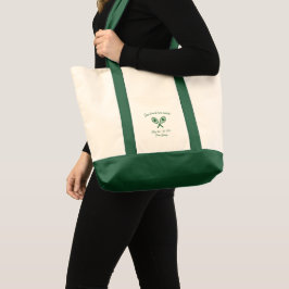 Bachelorette Tennis ThLED Tote Bag Tygkasse