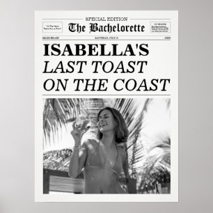 Bachelorette-tidningen i förra veckan på Kusten Poster