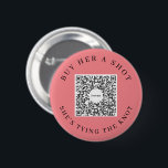 Bachelorette Venmo QR kod Köp Bride A Drink B Knapp<br><div class="desc">Se till att bruden inte behöver betala en enda dryck med underbara knappen för Bachelorette Party Venmo QR-koden! Köp en för hela bachelorettpartiet! Lägg bara till en egen QR-kodavbildning för Venmo, PayPal eller Pengarar App. Alla vid party kan enkelt söka igenom denna QR-kod och överföra höger till ditt konto! Så...</div>
