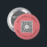 Bachelorette Venmo QR kod Köp Bride A Drink B Knapp<br><div class="desc">Se till att bruden inte behöver betala en enda dryck med underbara knappen för Bachelorette Party Venmo QR-koden! Köp en för hela bachelorettpartiet! Lägg bara till en egen QR-kodavbildning för Venmo, PayPal eller Pengarar App. Alla vid party kan enkelt söka igenom denna QR-kod och överföra höger till ditt konto! Så...</div>