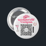 Bachelorette Venmo QR-kod Köp en brud. Knapp<br><div class="desc">Se till att bruden inte behöver betala en enda dryck med underbara knappen för Bachelorette Party Venmo QR-koden! Köp en för hela bachelorettpartiet! Lägg bara till en egen QR-kodavbildning för Venmo, PayPal eller Pengarar App. Alla vid party kan enkelt söka igenom denna QR-kod och överföra höger till ditt konto! Så...</div>