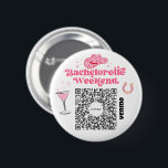 Bachelorette Venmo QR-kod Köp en brud. Knapp<br><div class="desc">Se till att bruden inte behöver betala en enda dryck med underbara knappen för Bachelorette Party Venmo QR-koden! Köp en för hela bachelorettpartiet! Lägg bara till en egen QR-kodavbildning för Venmo, PayPal eller Pengarar App. Alla vid party kan enkelt söka igenom denna QR-kod och överföra höger till ditt konto! Så...</div>