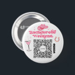 Bachelorette Venmo QR-kod Köp en brud. Knapp<br><div class="desc">Se till att bruden inte behöver betala en enda dryck med underbara knappen för Bachelorette Party Venmo QR-koden! Köp en för hela bachelorettpartiet! Lägg bara till en egen QR-kodavbildning för Venmo, PayPal eller Pengarar App. Alla vid party kan enkelt söka igenom denna QR-kod och överföra höger till ditt konto! Så...</div>