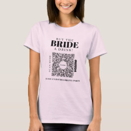 Bachelorette Venmo QR-kod Köp en brud. T Shirt