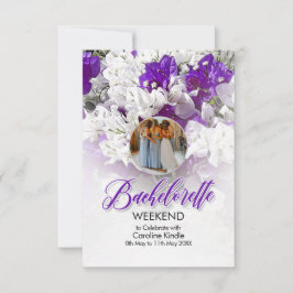 Bachelorette Weekend Wedding Invitation OSA Kort