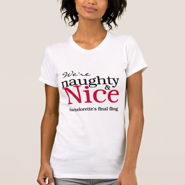 Bachelorettes Final Fling Red Tee (Framsida)