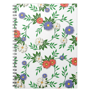 Bachelors Buttons  Journal Anteckningsbok