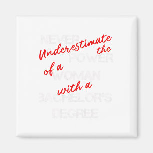 Bachelors Degree Studenten Diploma Firande Magnet