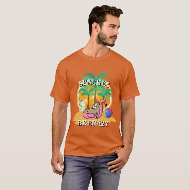 BACHES ÄR CRAZY FÖR FUNNY Novelty Vacation Bära BA T Shirt (Hel framsida)