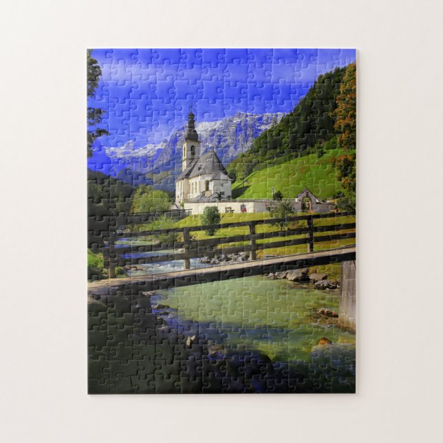Bachkyrkan Tyskland. Pussel (Vertikal)