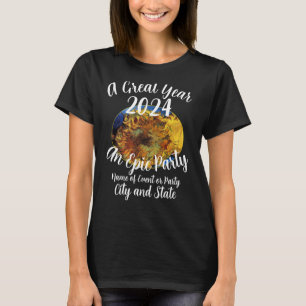 Bachlor Bachlorette Cocktail Vin Middag 2040 T Shirt