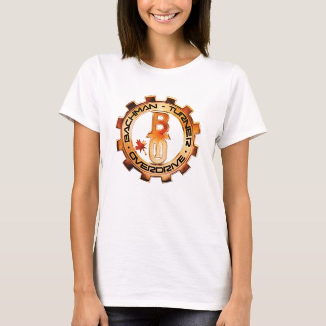Bachman Turner Overdrive Solid Guld Classic TShirt T Shirt (Framsida)