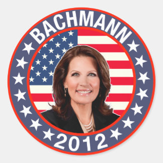 Bachmann 2012 runt klistermärke